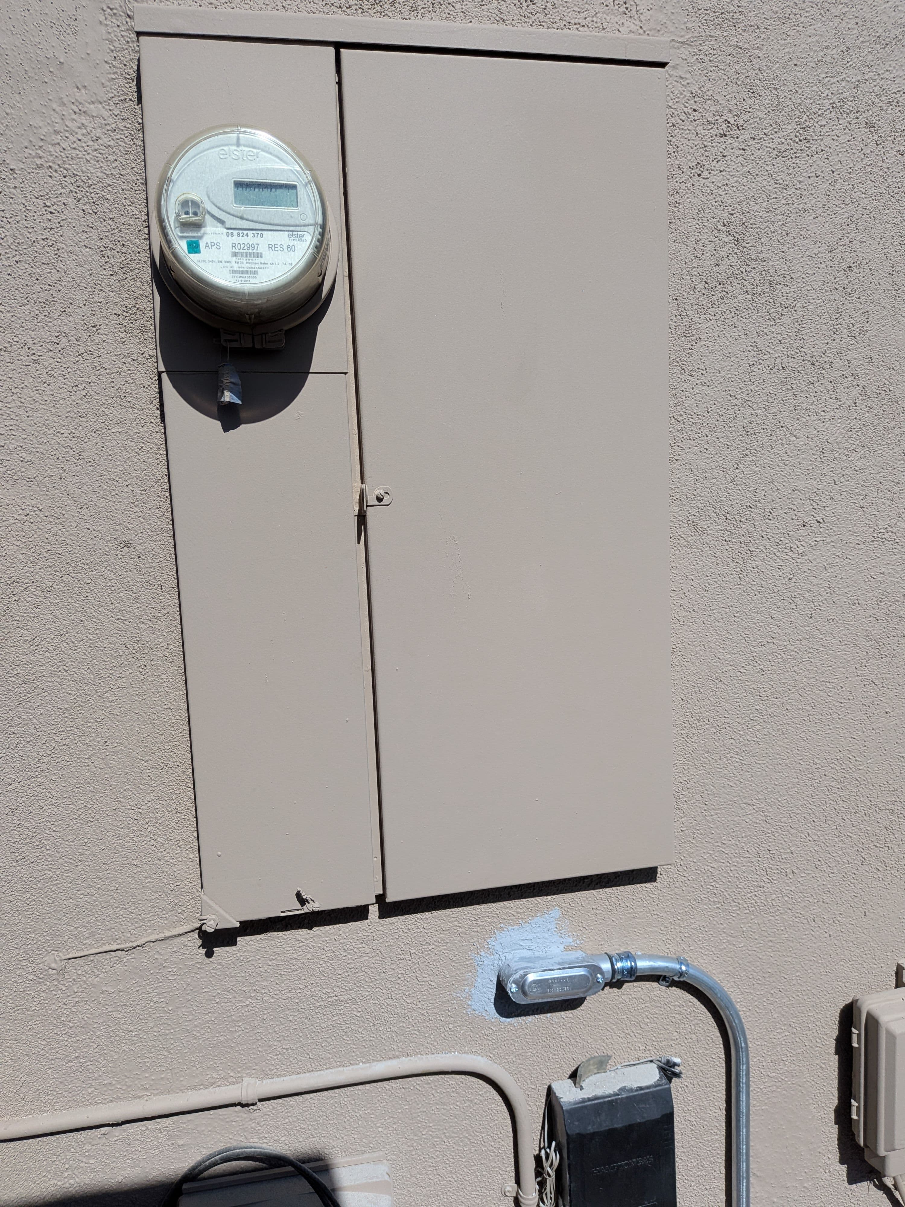 Project Clean 50A Conduit Run for a Hot Springs Spa Installation image