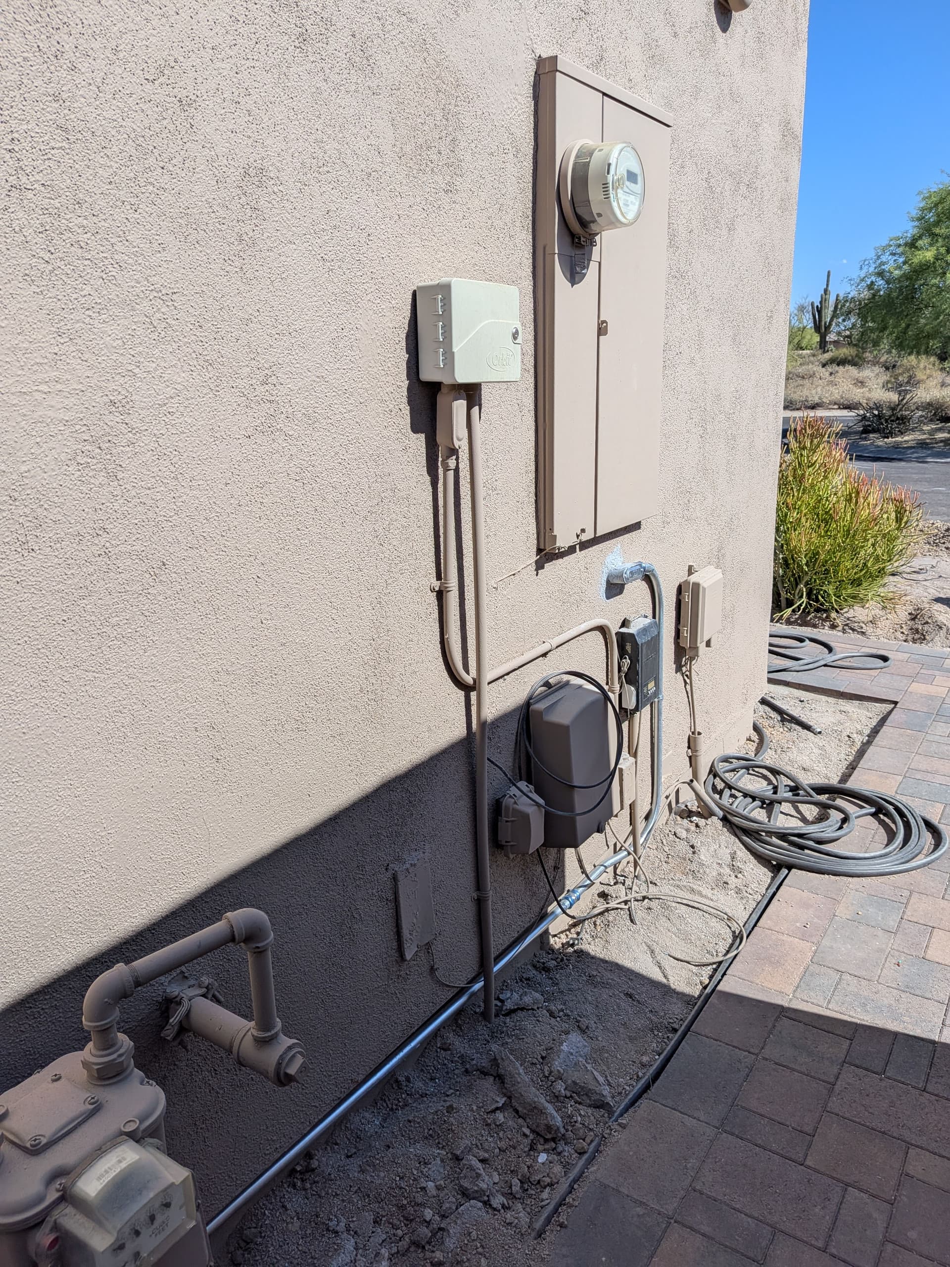 Gallery photos for Clean 50A Conduit Run for a Hot Springs Spa Installation: Image #2