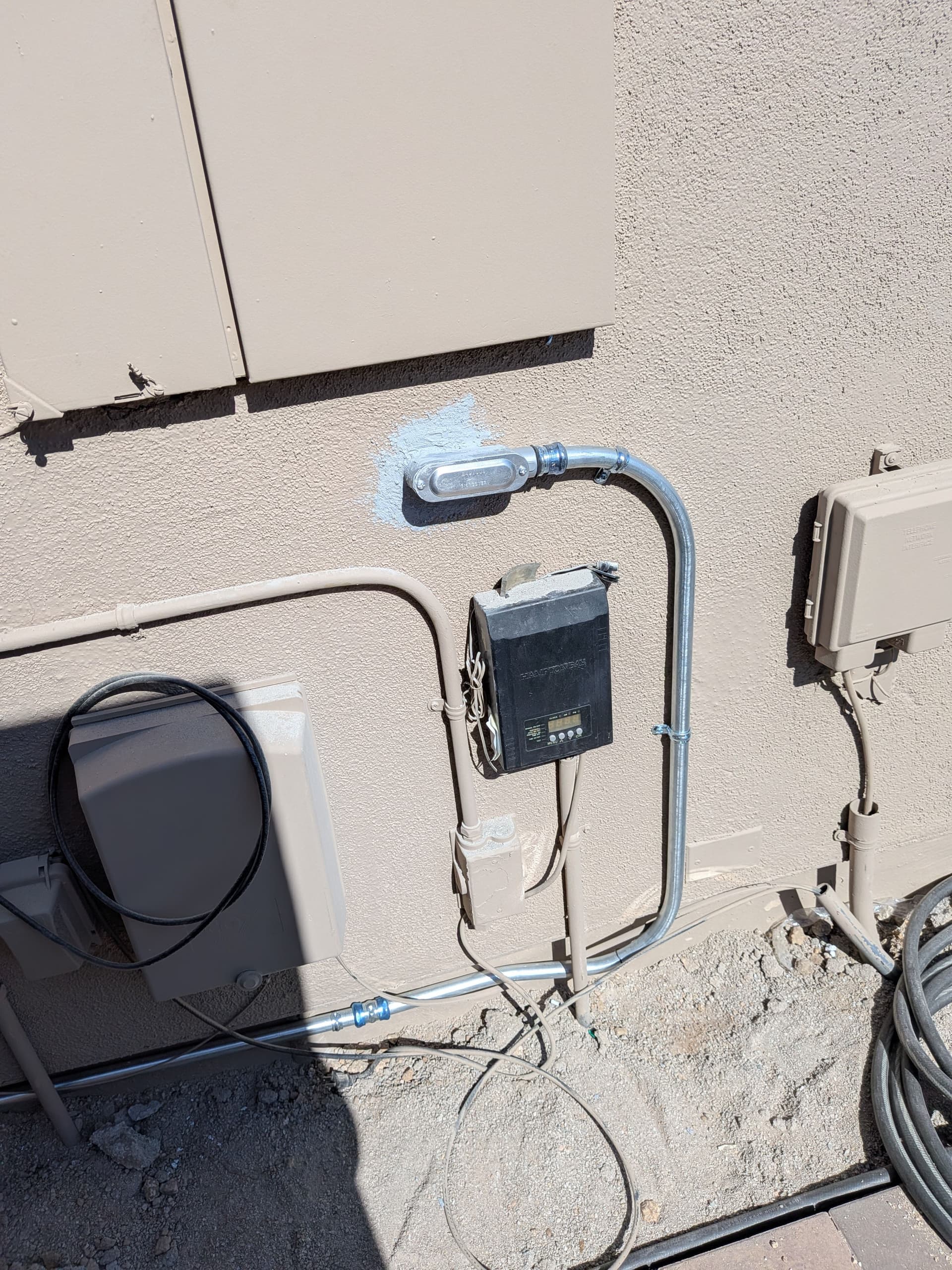 Gallery photos for Clean 50A Conduit Run for a Hot Springs Spa Installation: Image #1