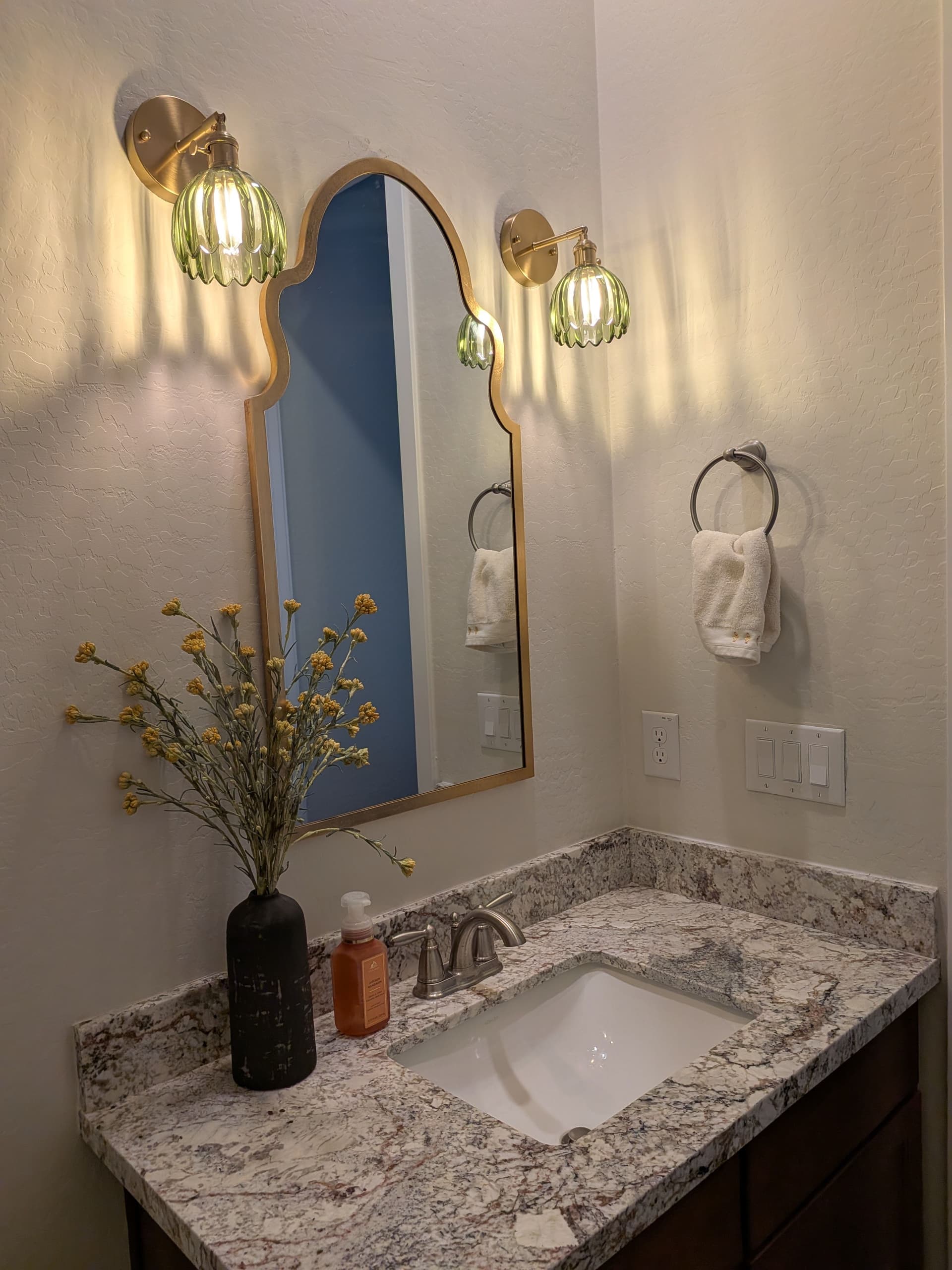 Gallery photos for Powder Room Lighting Upgrade That Actually Changes the Whole Room: Image #1