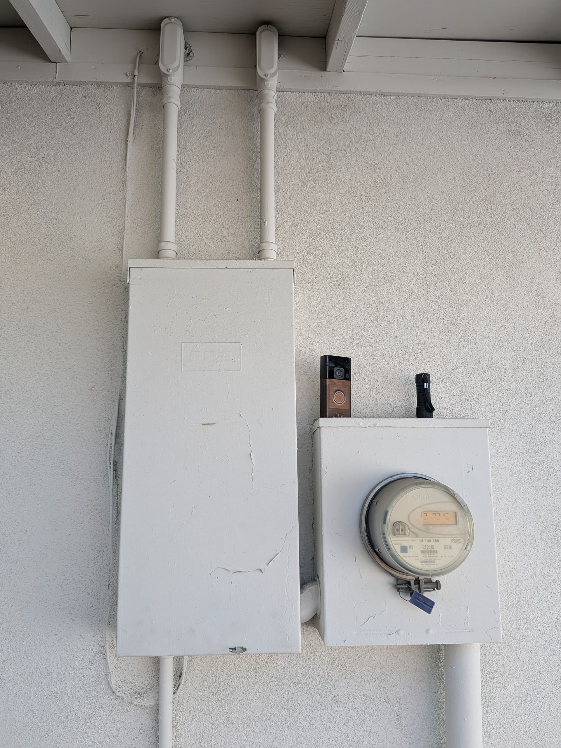 Gallery photos for 150A to 200A Panel Upgrade With New Meter Panel Install: Image #1