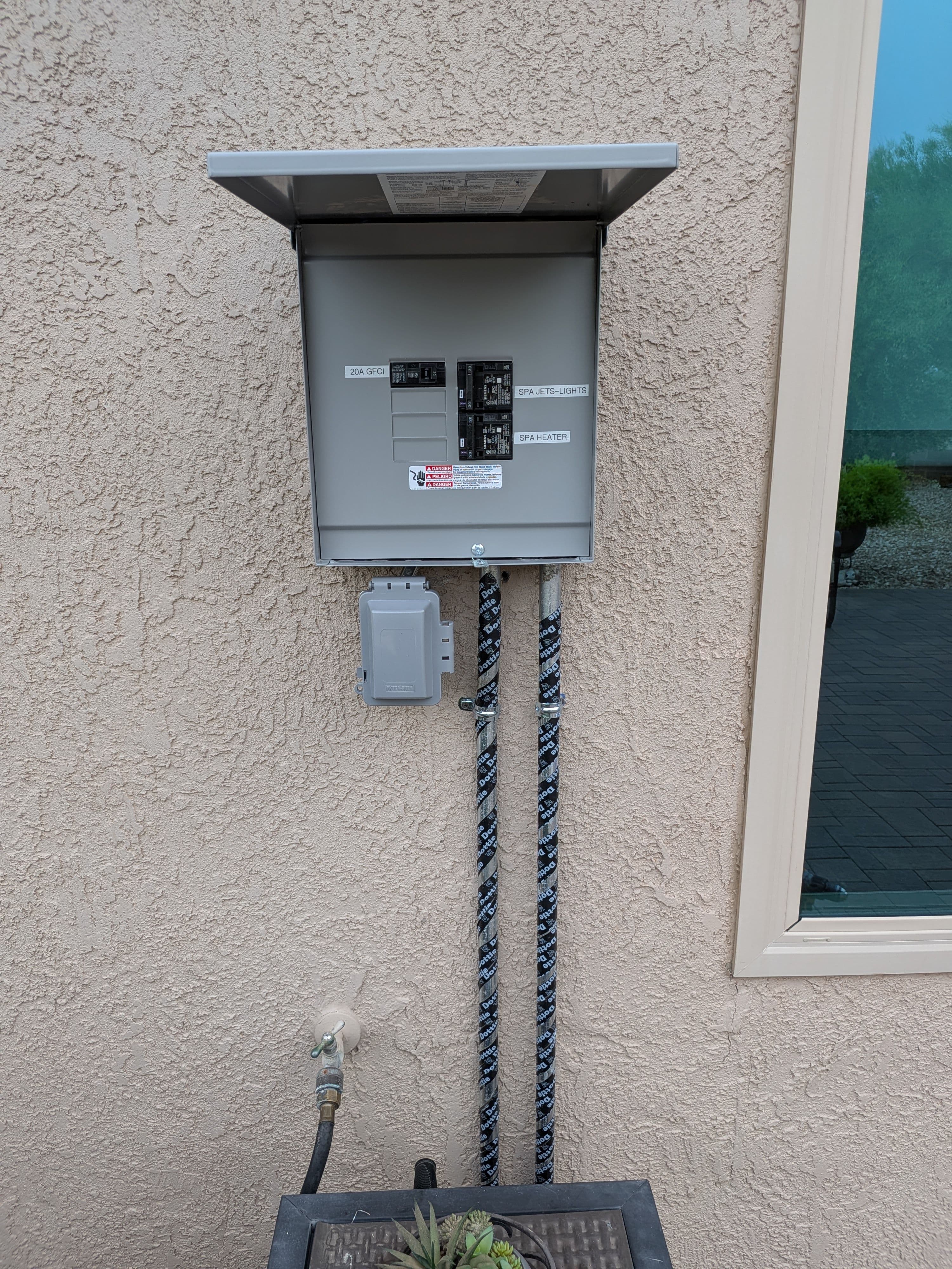 Project Hot Springs Spa Wiring and Underground Install in Surprise AZ image