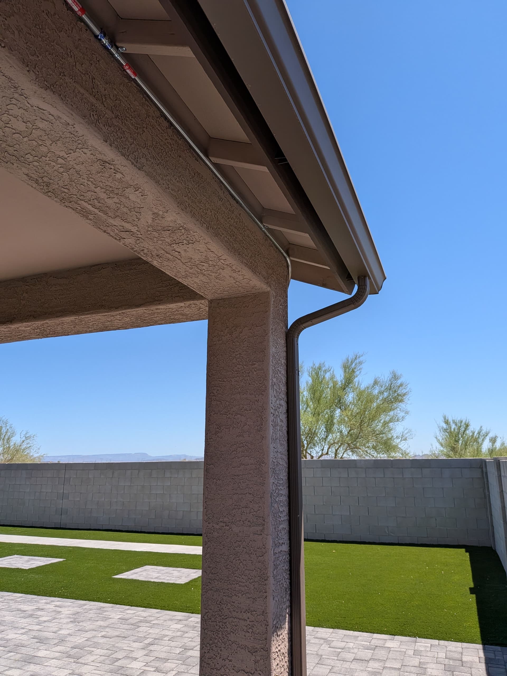 Gallery photos for 50A Spa Disconnect Install with Clean Outdoor Conduit Runs: Image #2