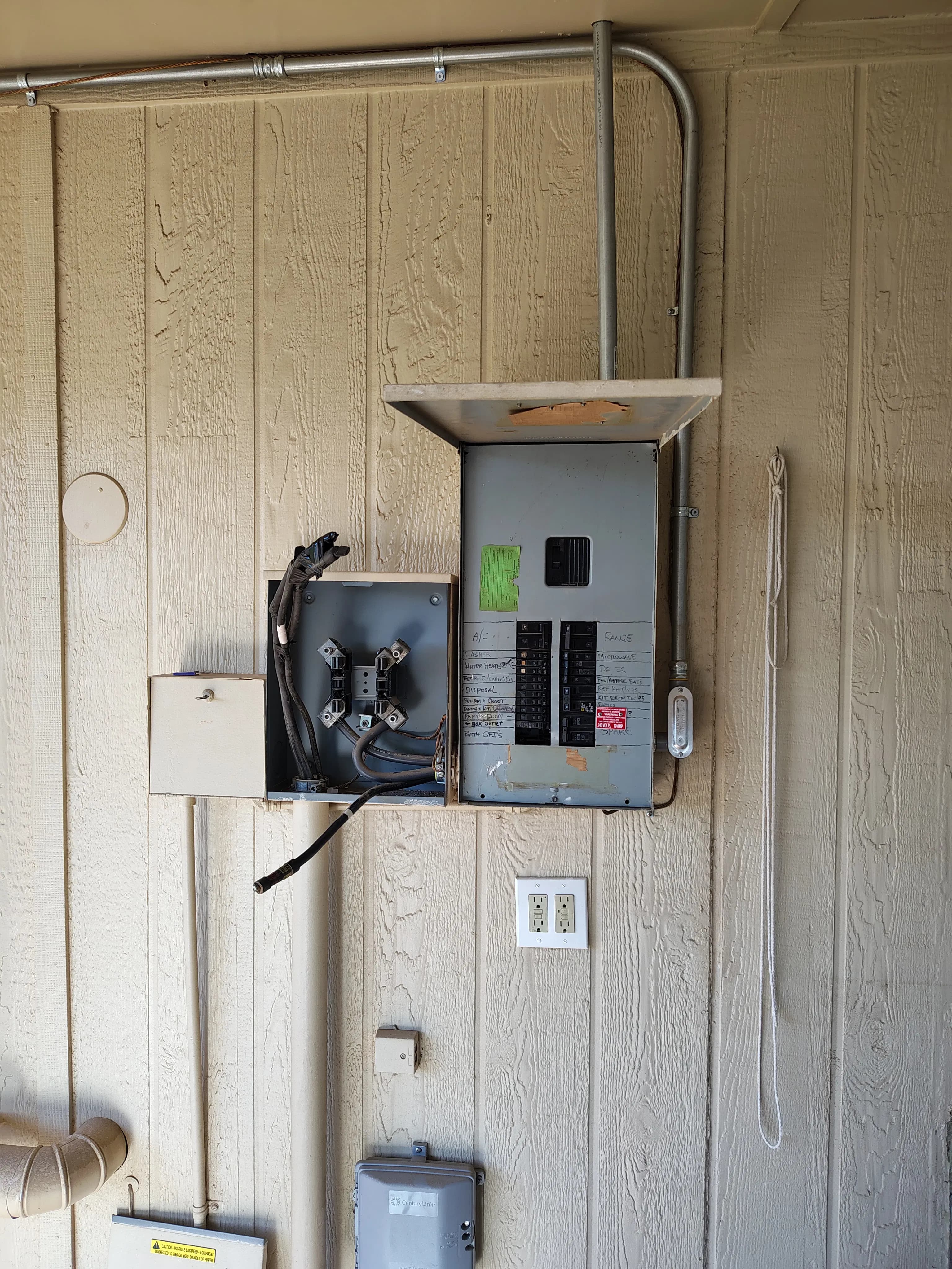 Project 150A to 200A Panel Upgrade with New Meter Box and Load Center image