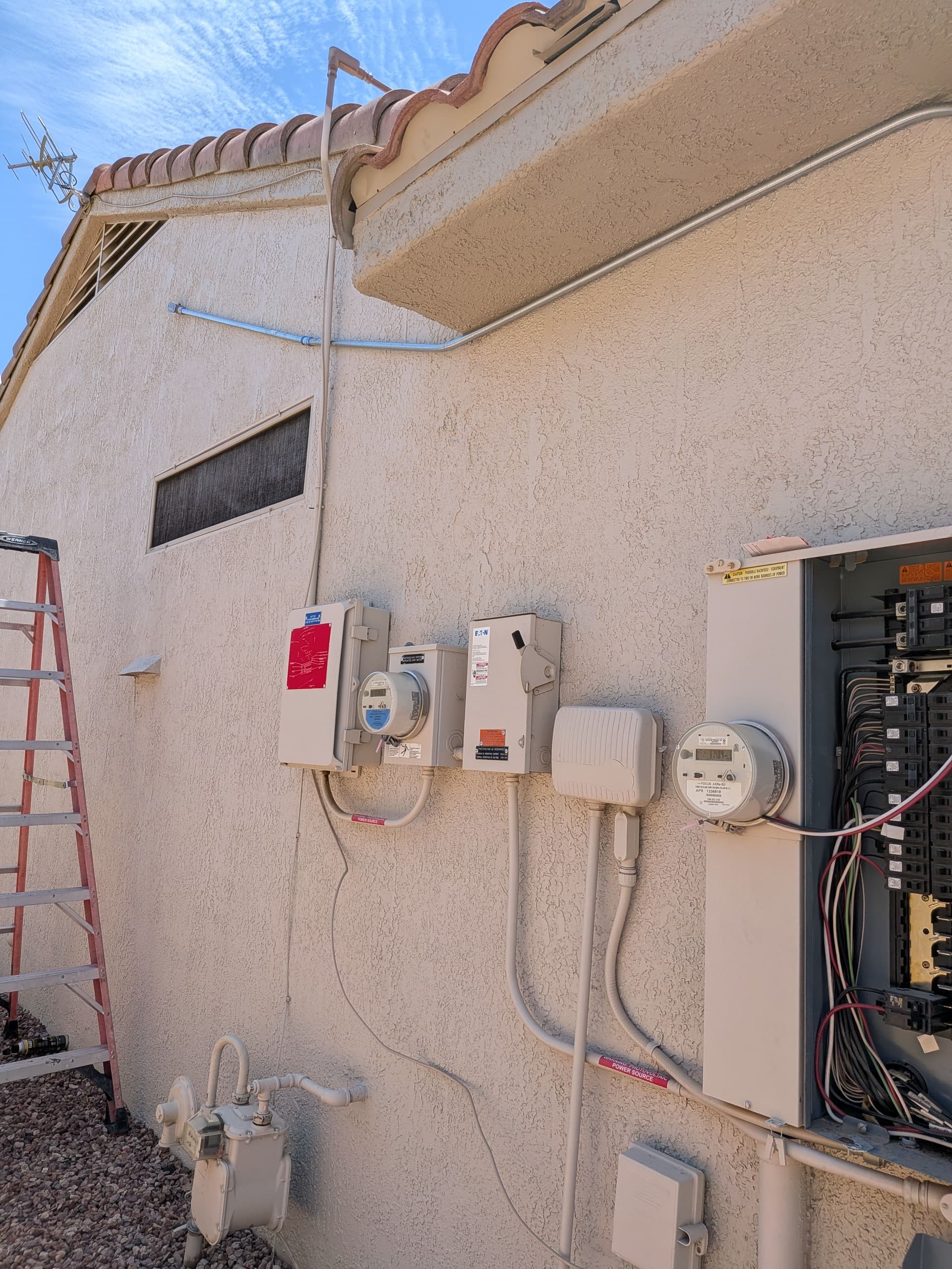 Gallery photos for 50A EV Charger Install With a Clean Attic Wire Run: Image #2