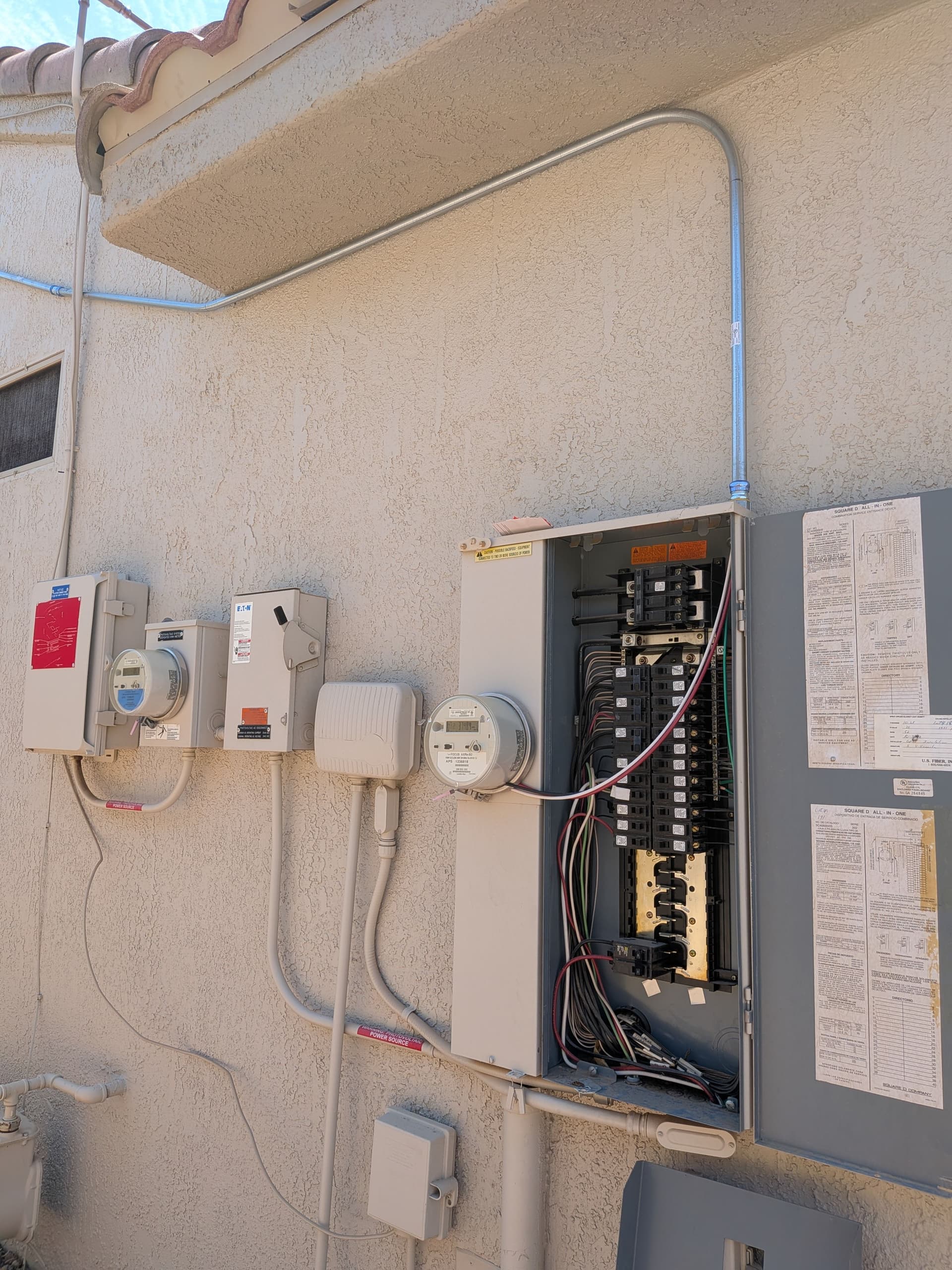 Gallery photos for 50A EV Charger Install With a Clean Attic Wire Run: Image #1