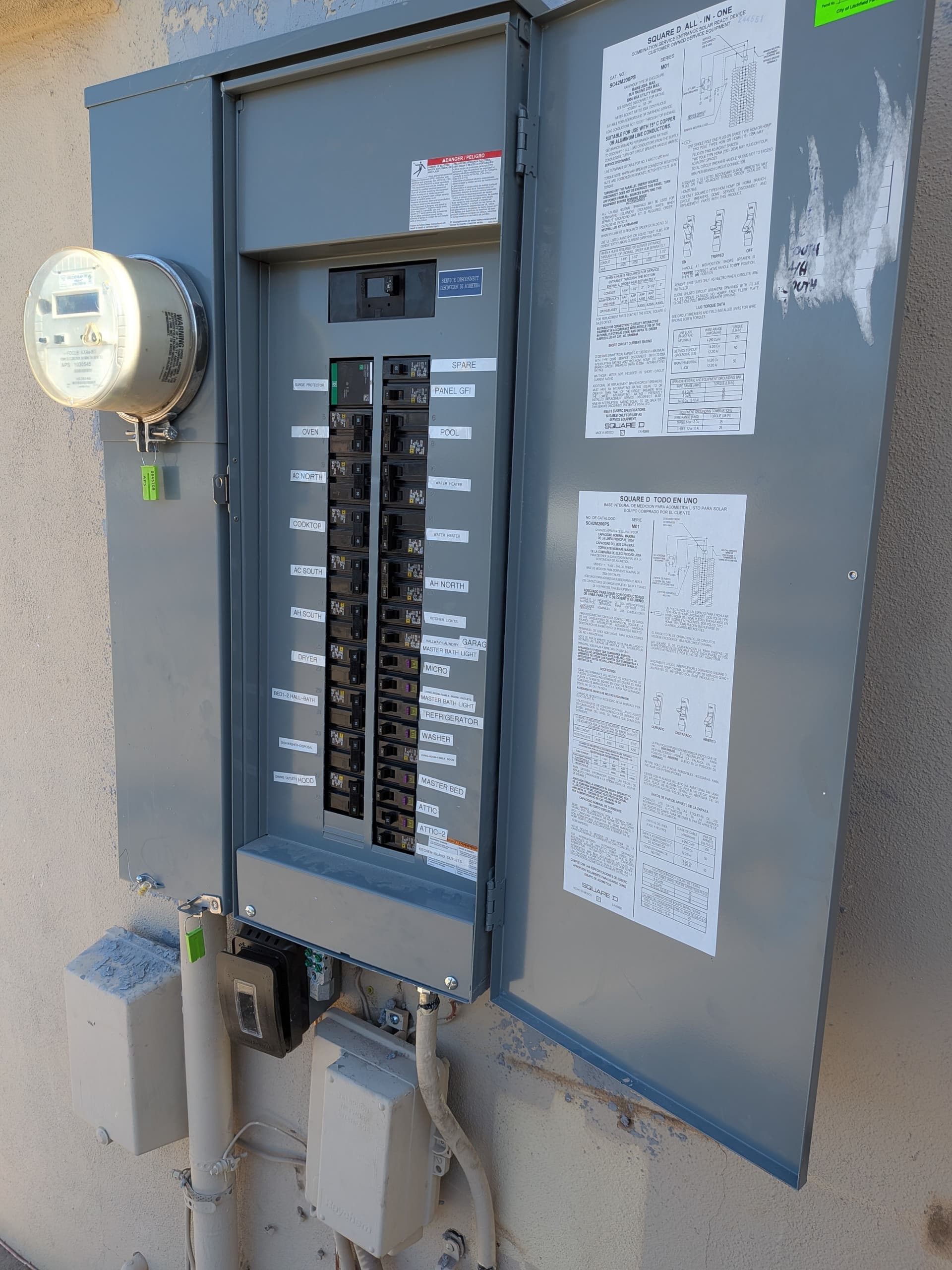 Gallery photos for 200A Panel Upgrade with Surge and Arc Fault Protection: Image #6
