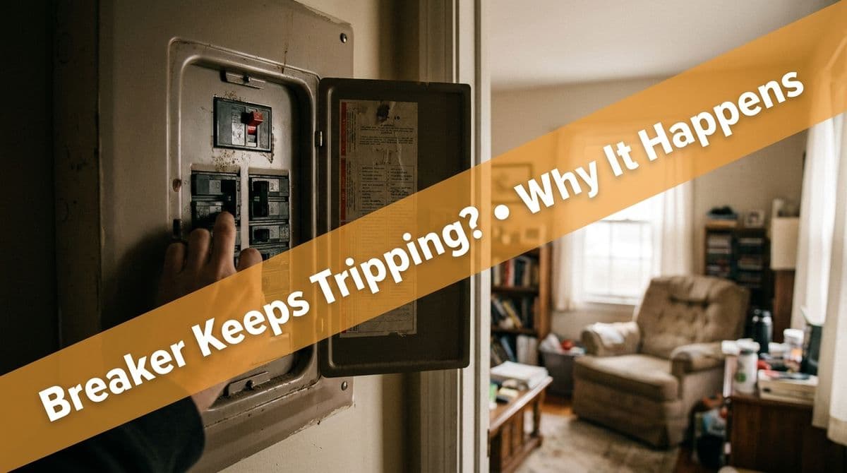 Blog post Breaker Keeps Tripping and Won’t Reset? Why It Happens image