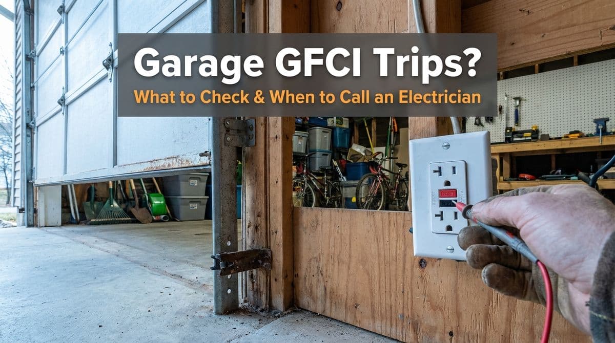 Why Your Garage GFCI Trips & Your Door Won’t Open image